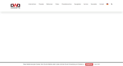 Desktop Screenshot of dwd-concepts.de