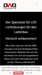 Mobile Screenshot of dwd-concepts.de